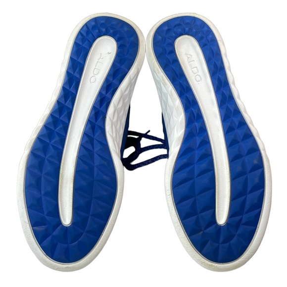 ALDO blue sneakers women’s shoes size 6 great preowned condition - Picture 16 of 16